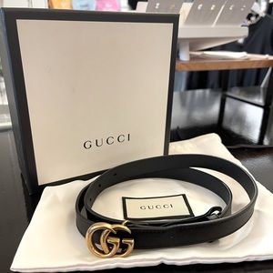 Authentic Double G Gucci belt.